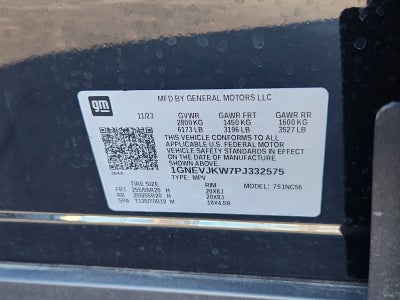 2023 Chevrolet Traverse RS AWD