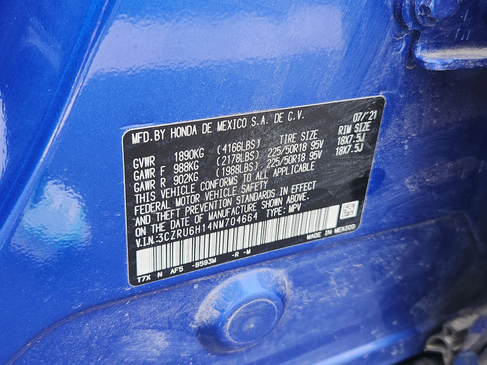 2022 Honda HR-V Sport AWD