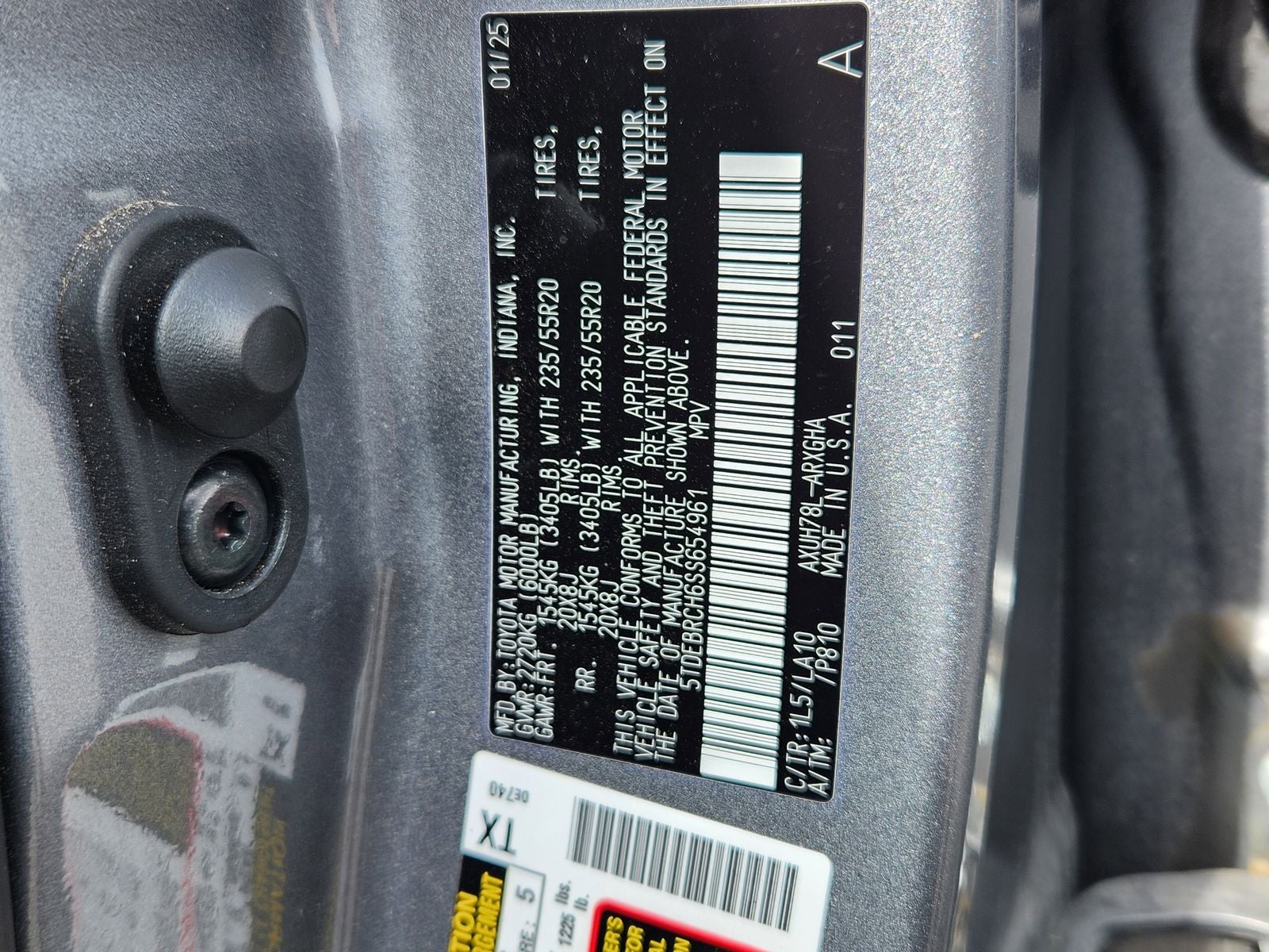 2025 Toyota Highlander Hybrid Platinum AWD