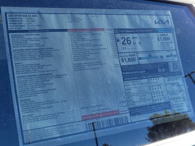 2027 Kia Sportage EX