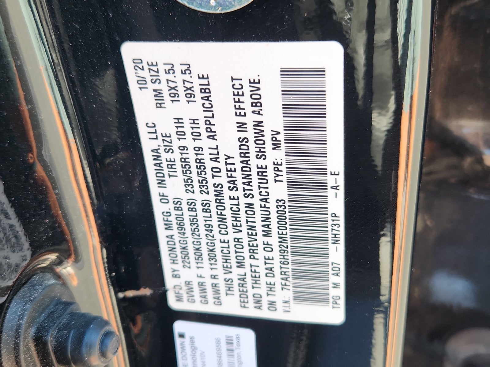 2021 Honda CR-V Hybrid Touring AWD