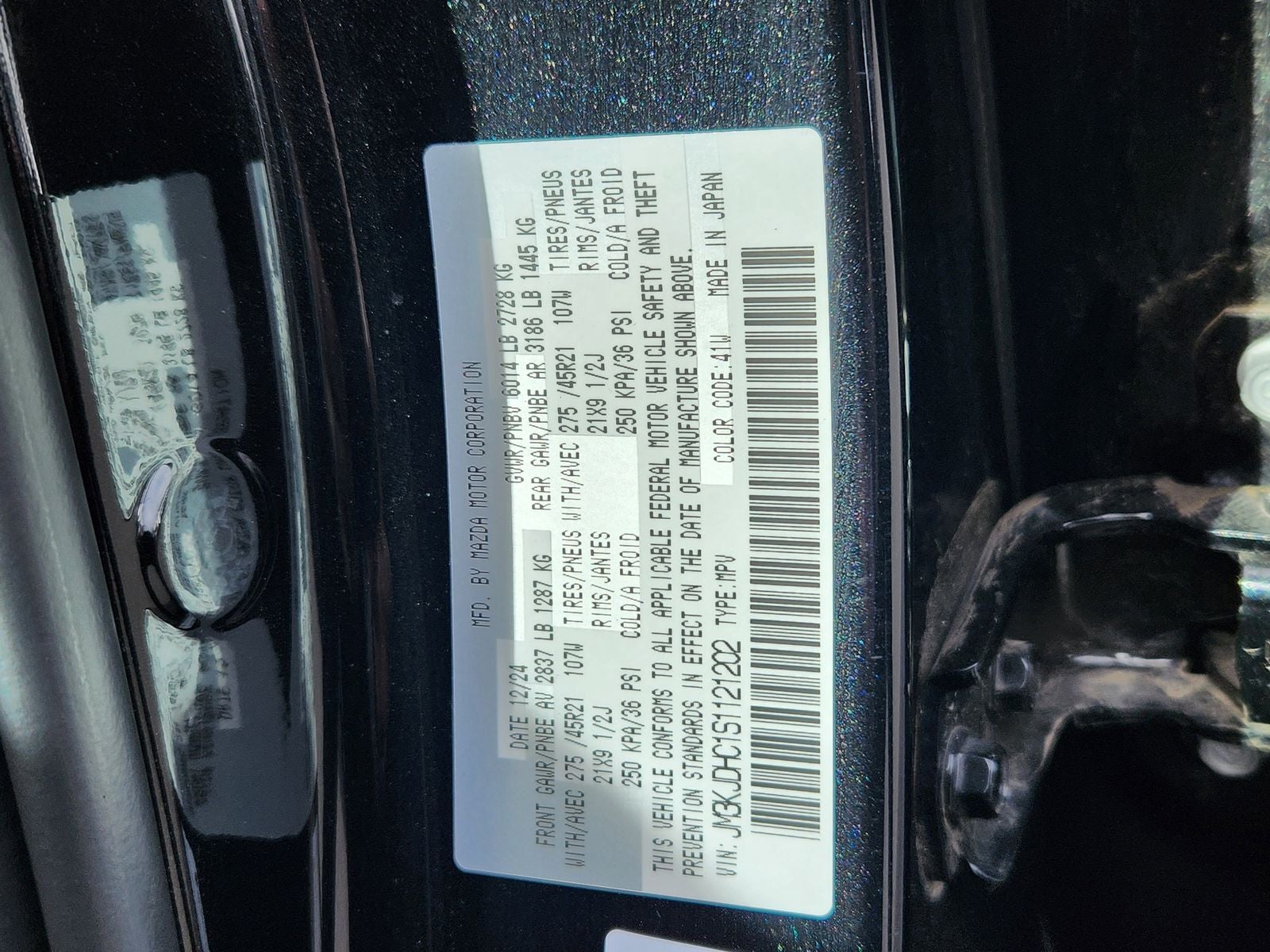 2025 Mazda Mazda CX-70 3.3 Turbo S Premium AWD