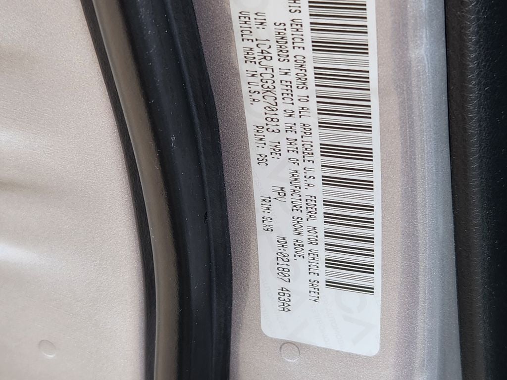 2019 Jeep Grand Cherokee Overland