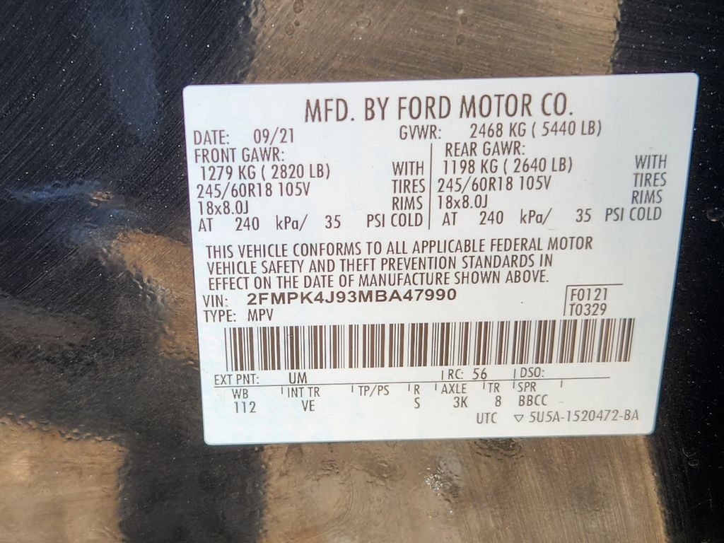 2021 Ford Edge SEL