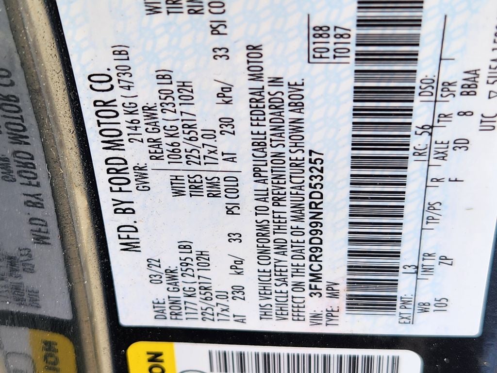 2022 Ford Bronco Sport Badlands