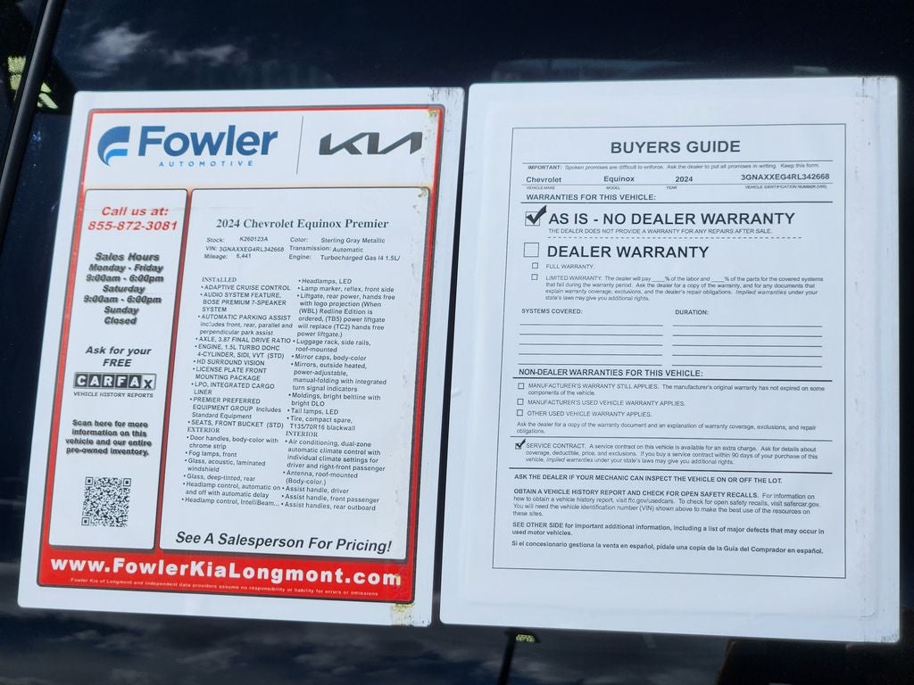 2024 Chevrolet Equinox Premier