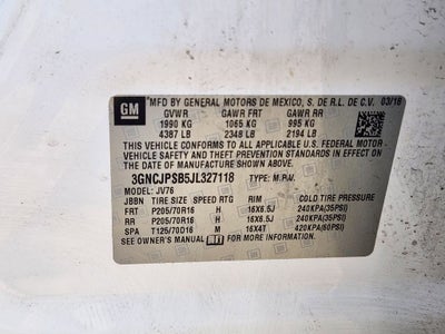 2018 Chevrolet Trax LT