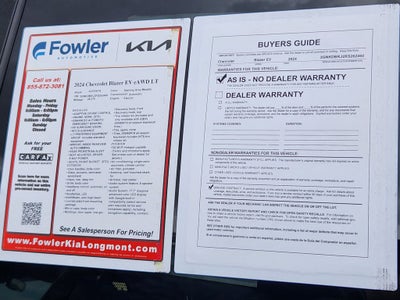 2024 Chevrolet Blazer EV LT