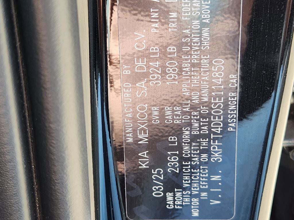 2025 Kia K4 LXS