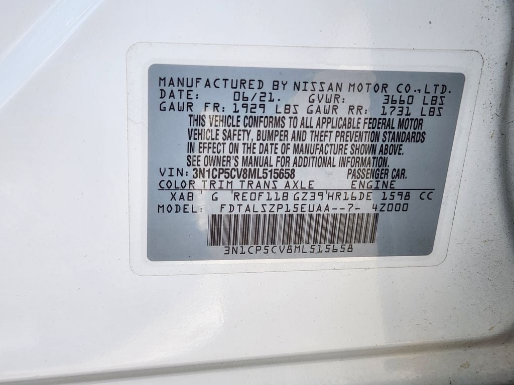 2021 Nissan Kicks SV