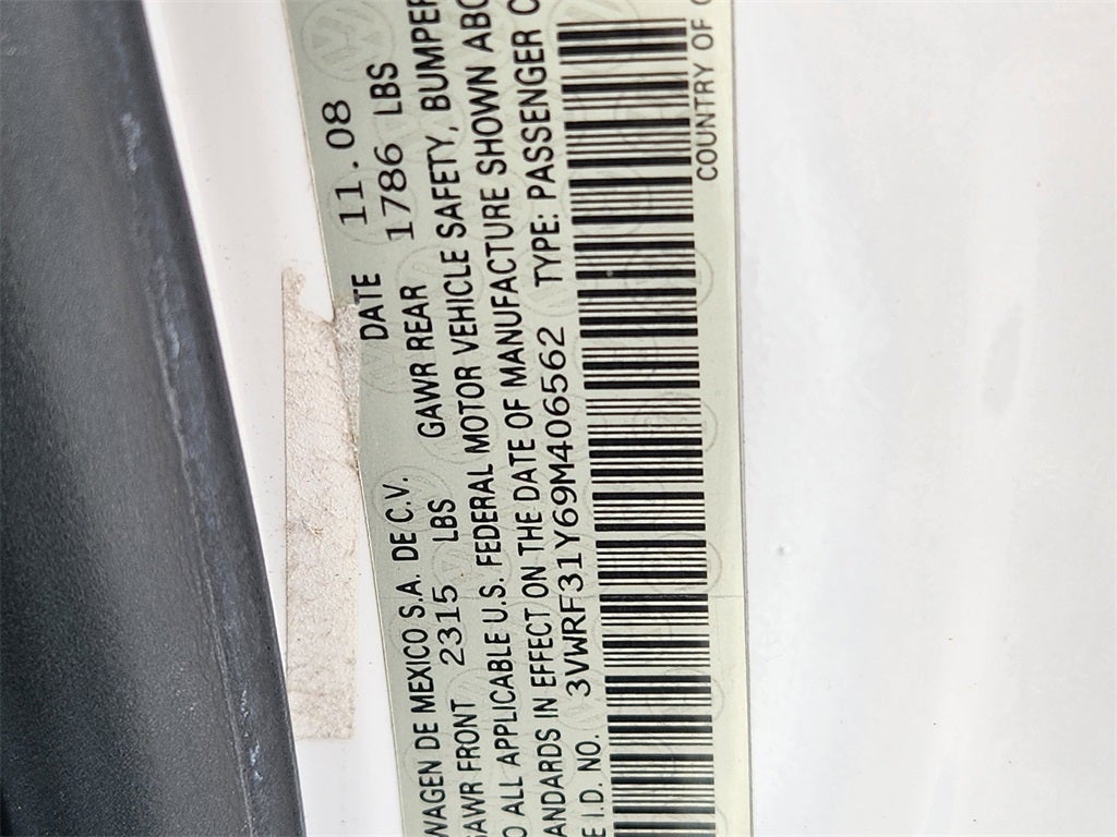 2009 Volkswagen Beetle 2.5L Black Tie Edition