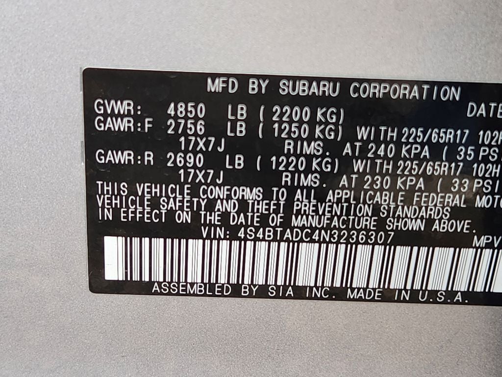 2022 Subaru Outback Premium