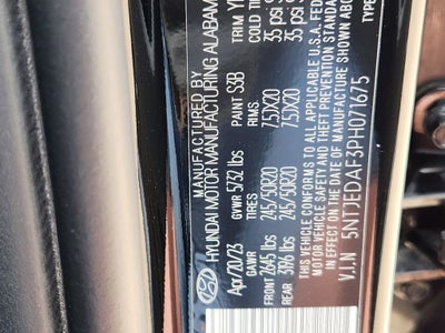 2023 Hyundai Santa Cruz Limited