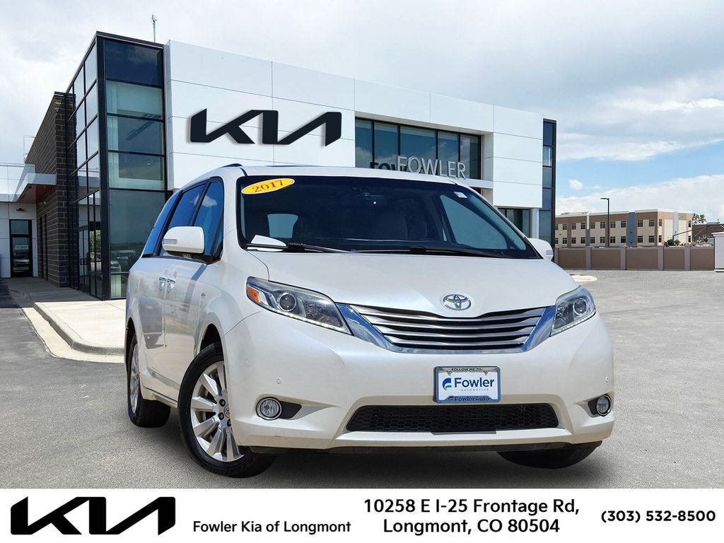 2017 Toyota Sienna Limited Premium 7 Passenger