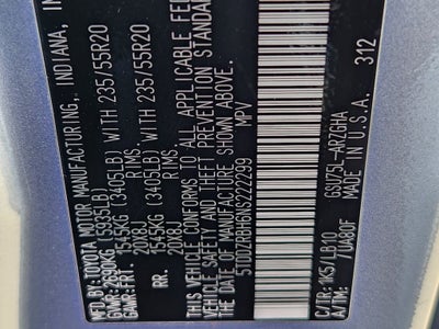 2022 Toyota Highlander Limited