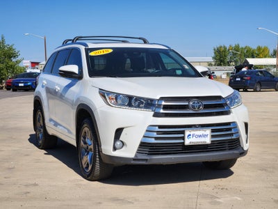 2018 Toyota Highlander Limited Platinum
