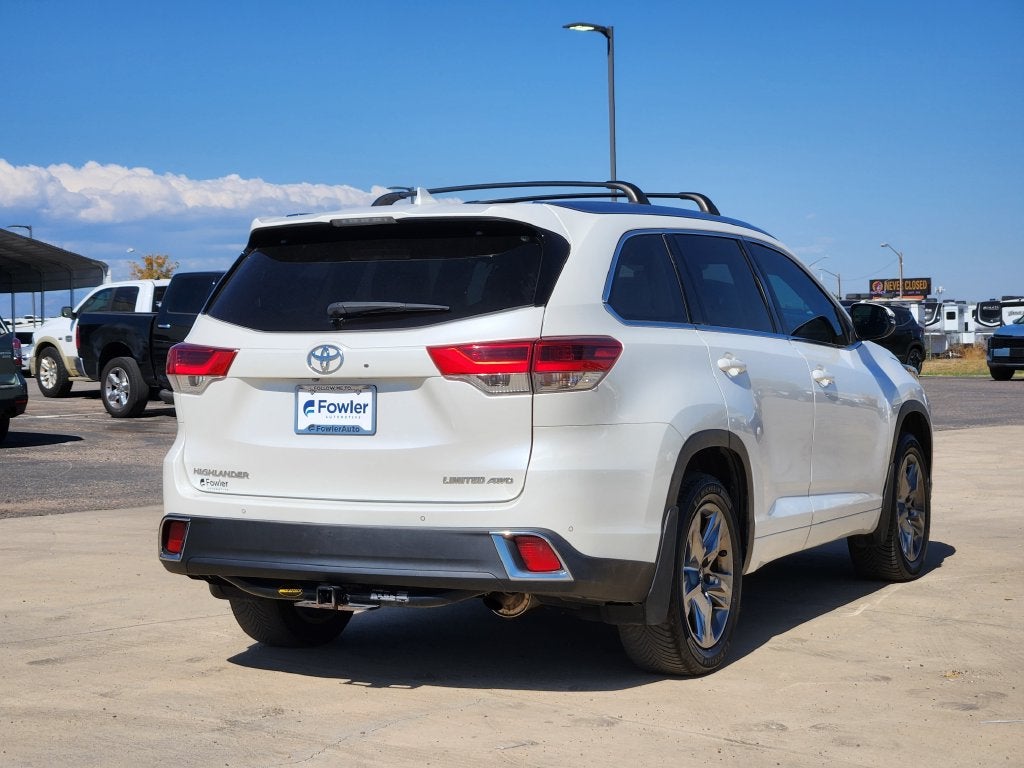 2018 Toyota Highlander Limited Platinum