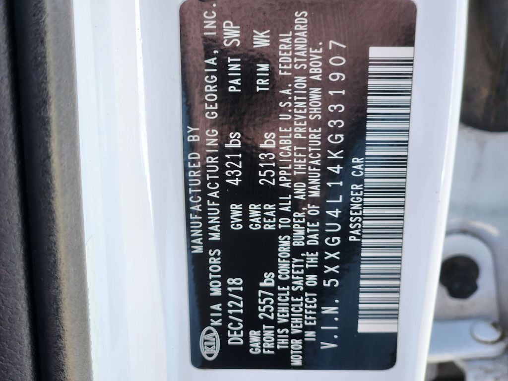 2019 Kia Optima EX Turbo