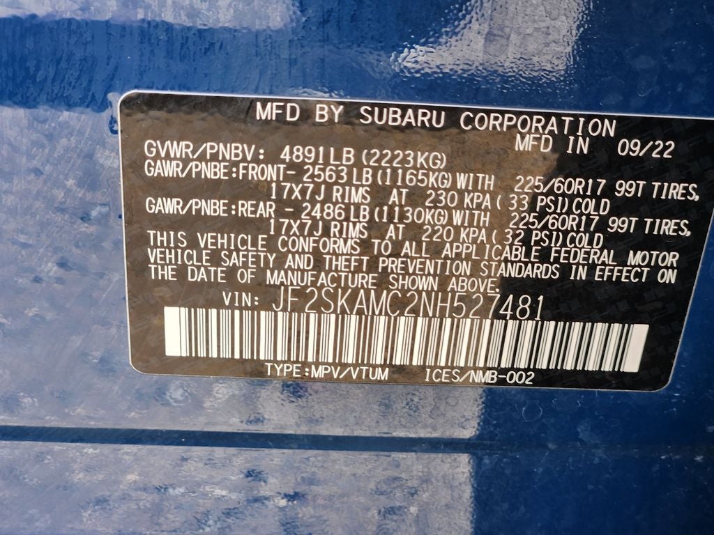 2022 Subaru Forester Wilderness