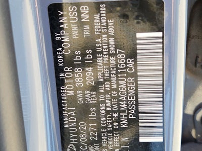 2021 Hyundai Elantra SEL