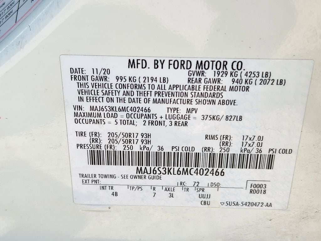 2021 Ford EcoSport Titanium