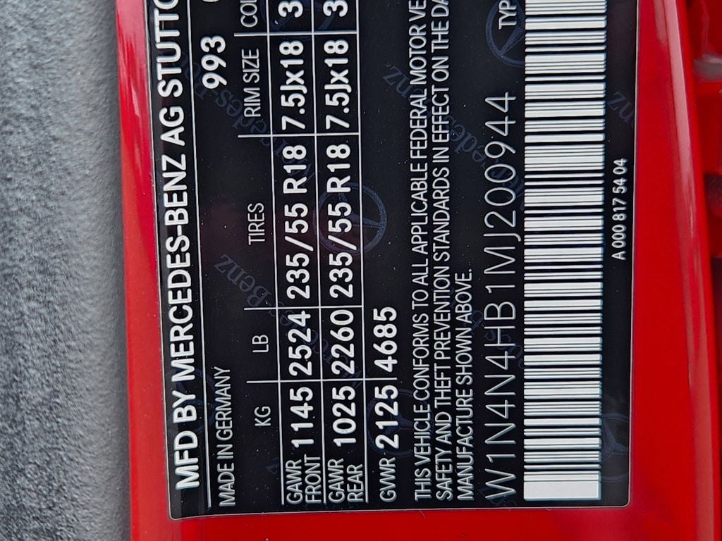 2021 Mercedes-Benz GLA GLA 250 4MATIC®