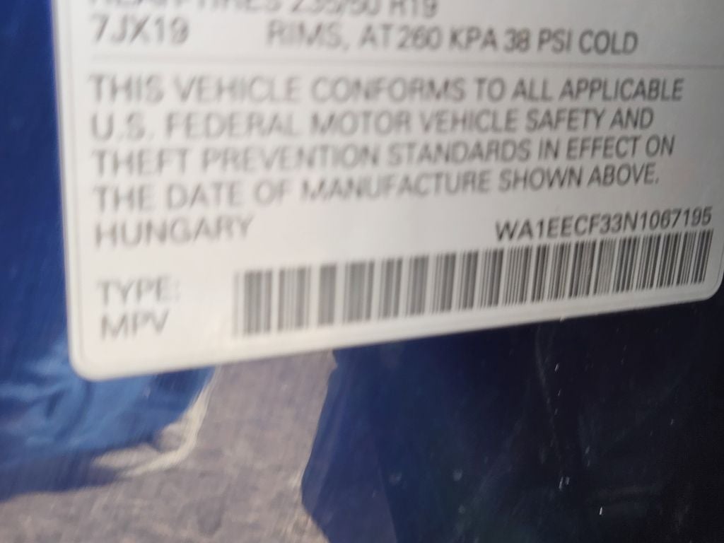 2022 Audi Q3 Premium Plus S Line quattro