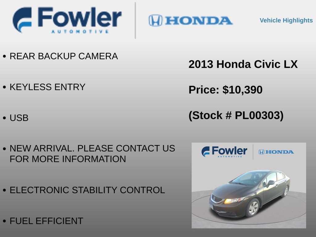 2013 Honda Civic LX