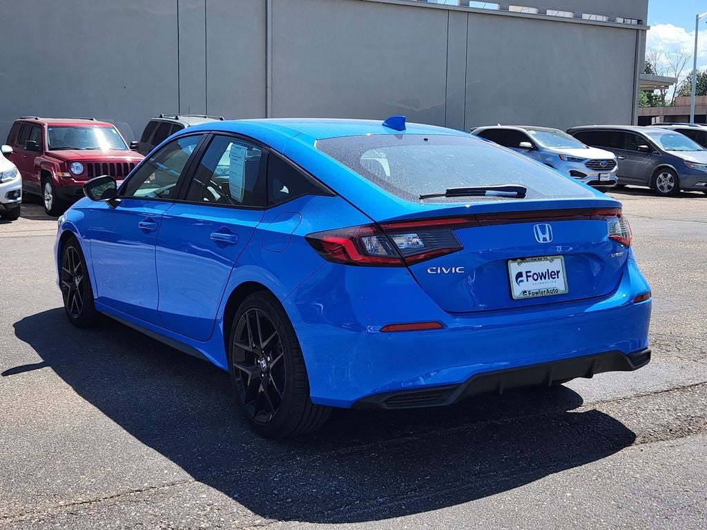2025 Honda Civic Sport