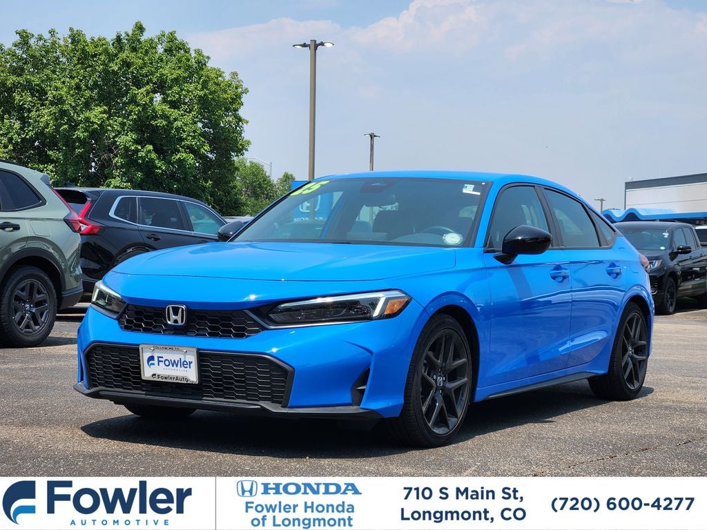 2025 Honda Civic Sport