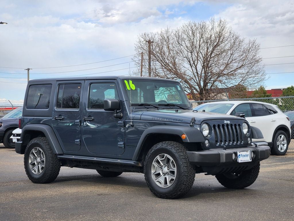 2016 Jeep Wrangler Unlimited Rubicon