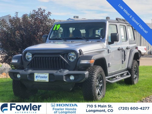 2019 Jeep Wrangler Unlimited Sport