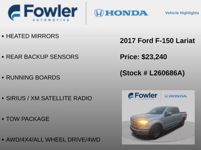 2017 Ford F-150 Lariat