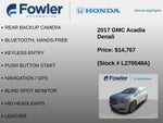 2017 GMC Acadia Denali
