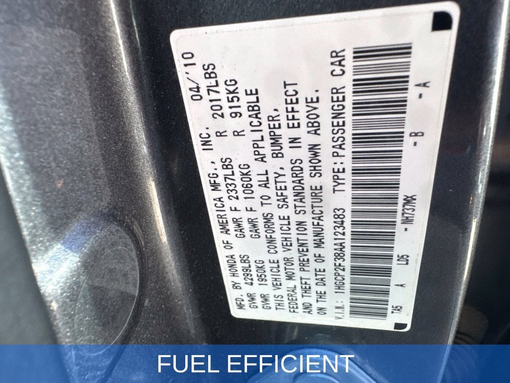 2010 Honda Accord LX 2.4