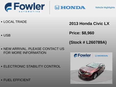2013 Honda Civic LX