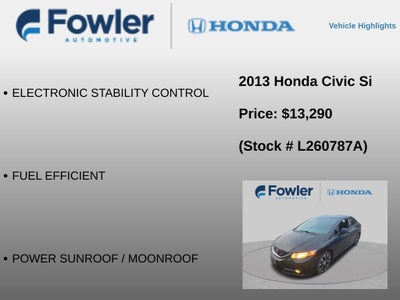 2013 Honda Civic Si
