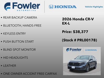 2026 Honda CR-V EX-L