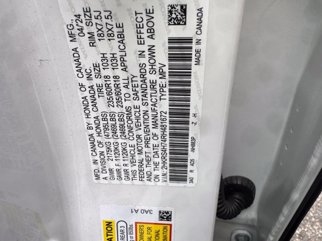 2024 Honda CR-V EX-L