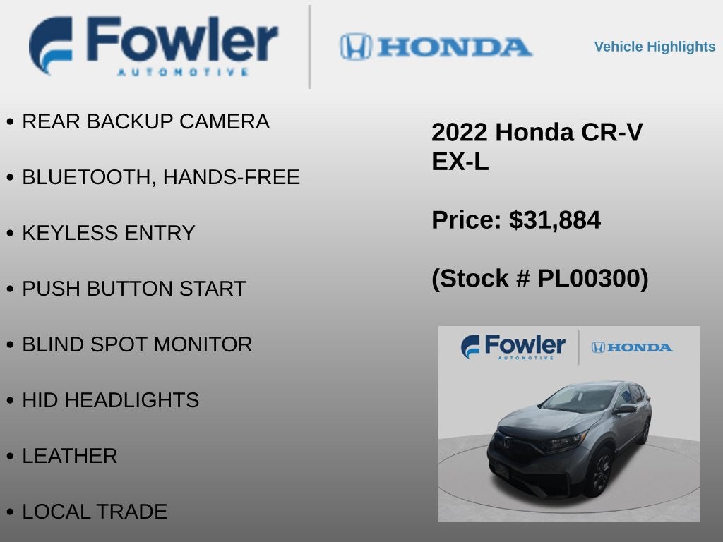 2022 Honda CR-V EX-L
