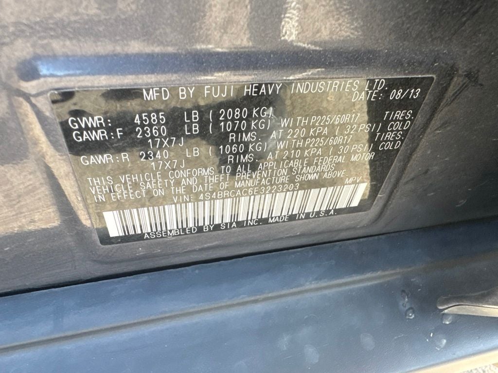 2014 Subaru Outback 2.5i