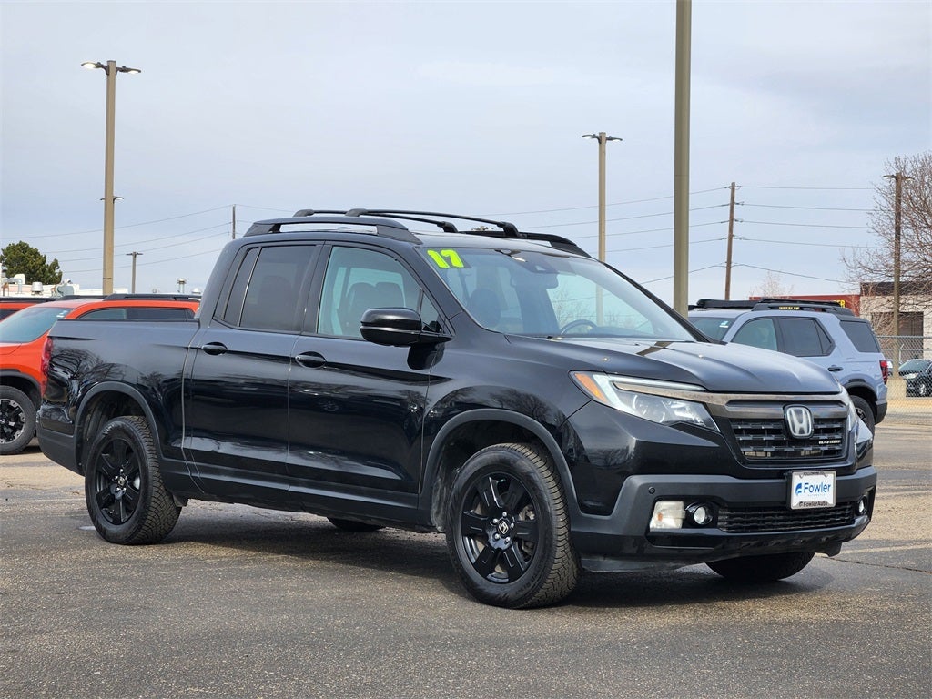 2017 Honda Ridgeline Black Edition