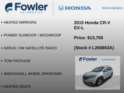 2015 Honda CR-V EX-L