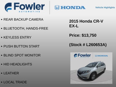 2015 Honda CR-V EX-L