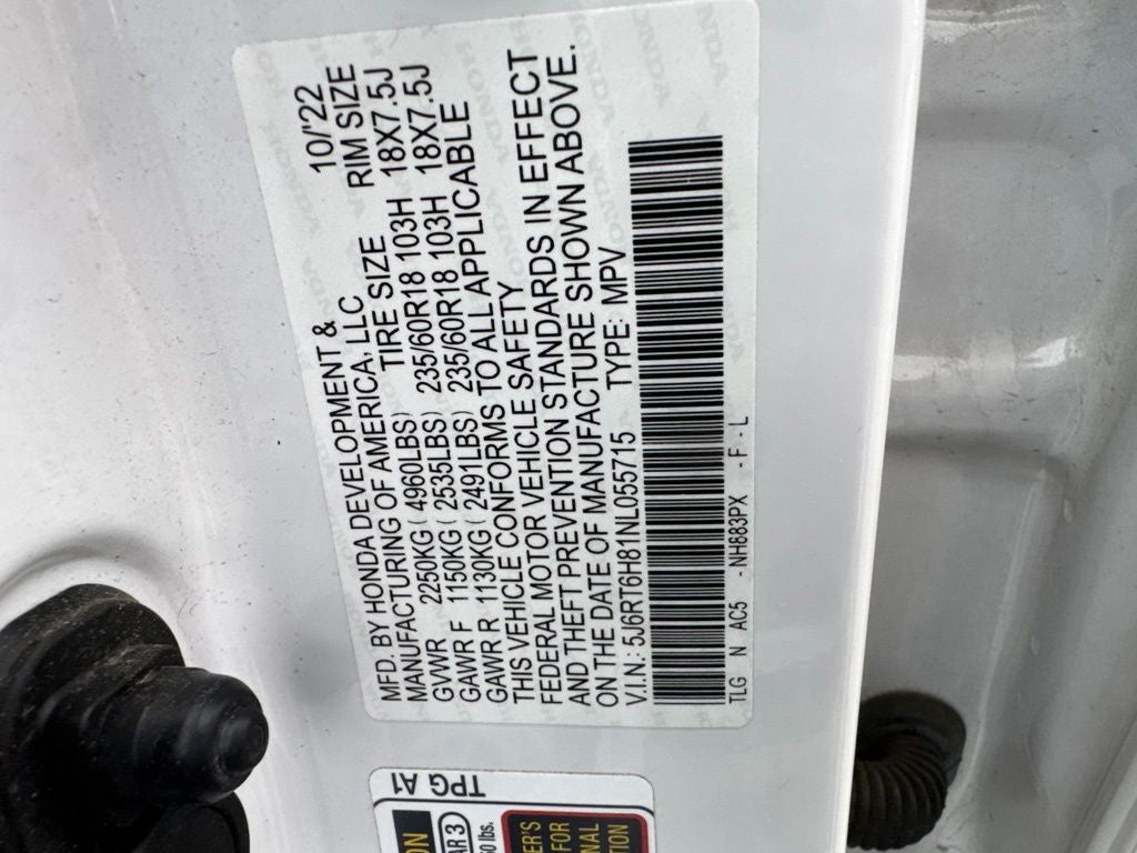 2022 Honda CR-V Hybrid EX-L