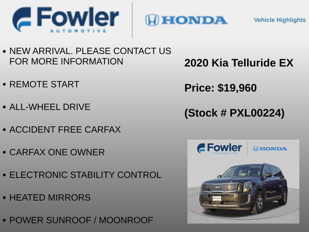 2020 Kia Telluride EX