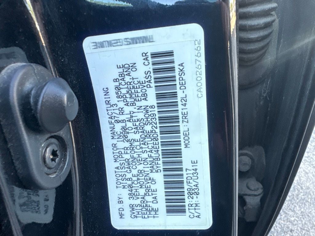 2013 Toyota Corolla S