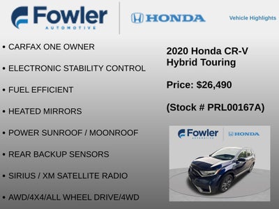 2020 Honda CR-V Hybrid Touring