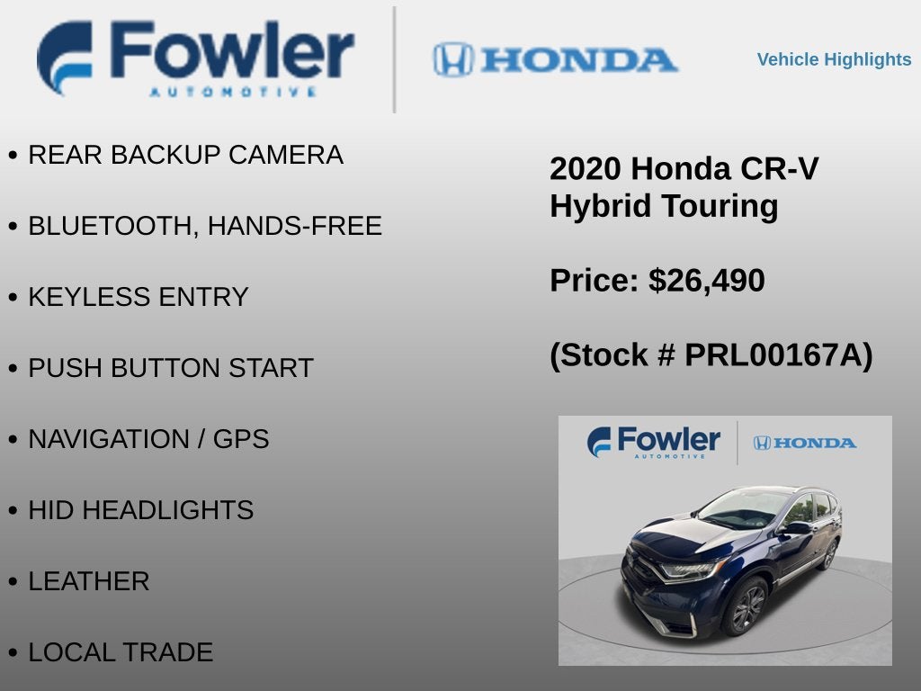 2020 Honda CR-V Hybrid Touring