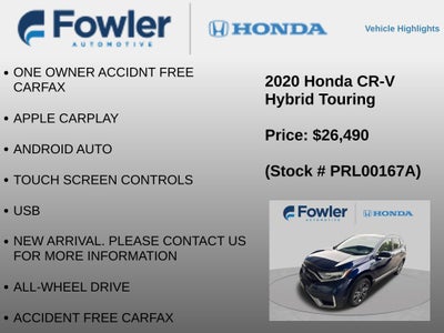 2020 Honda CR-V Hybrid Touring